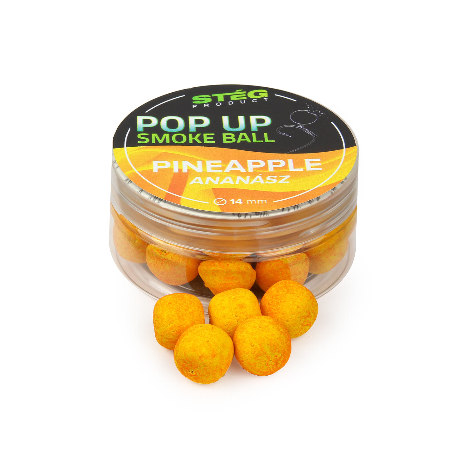 Stg Pop Up Smoke Ball 25g 14mm Pineapple