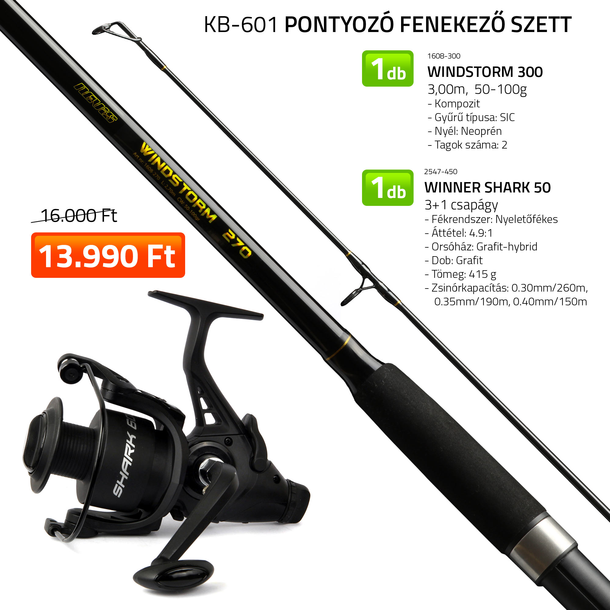 PONTYOZÓ FENEKEZŐ SZETT  1608-300+ 2547-450