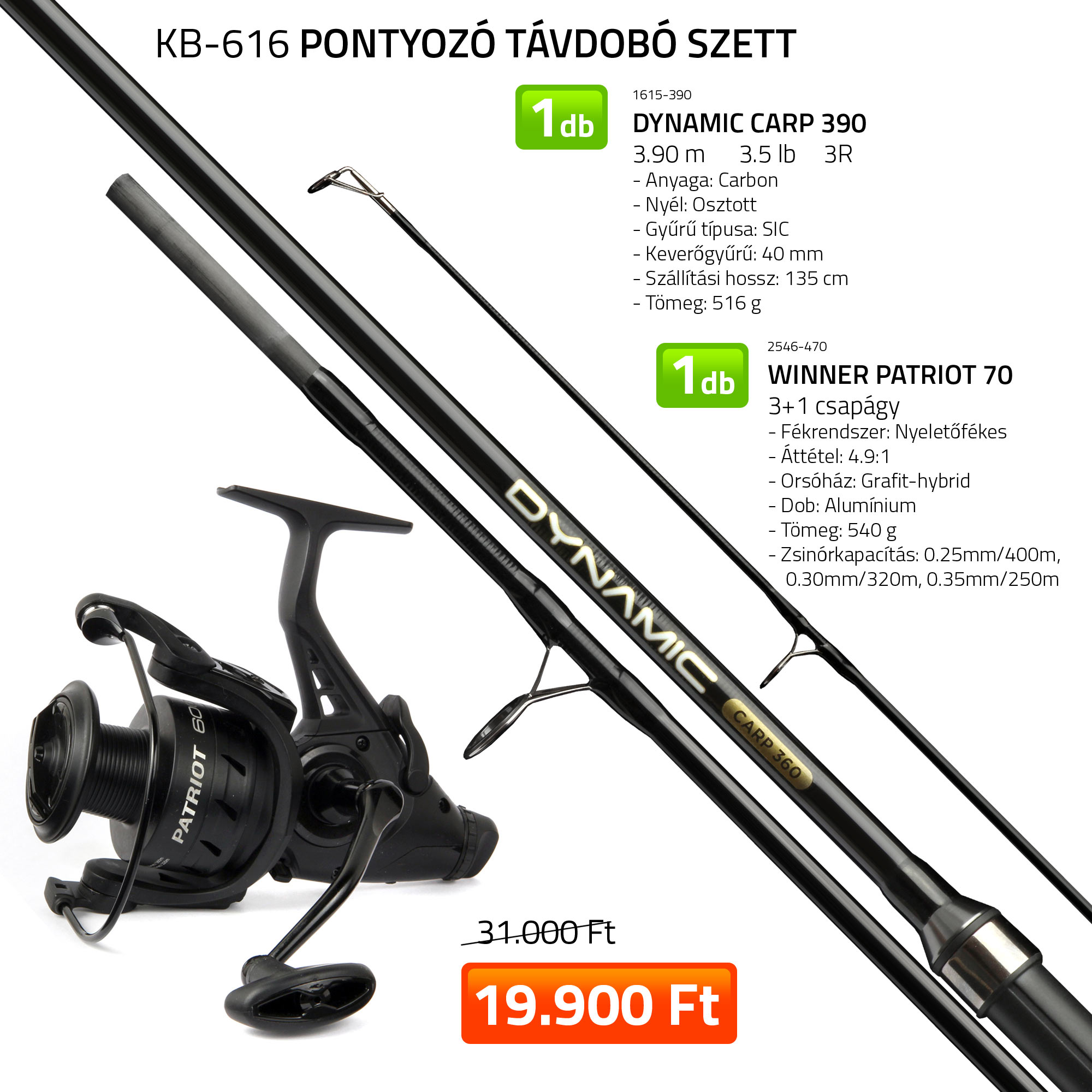Pontyoz� T�vdob� szett  1615-390+ 2546-470