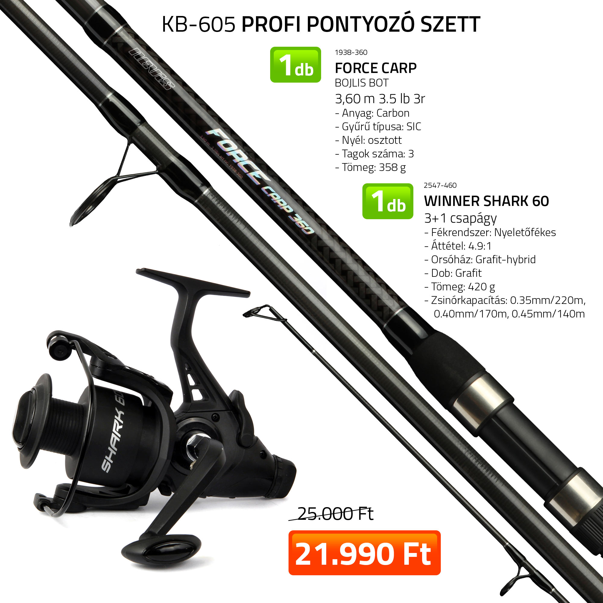 Profi pontyoz� szett 1938-360+ 2547-460